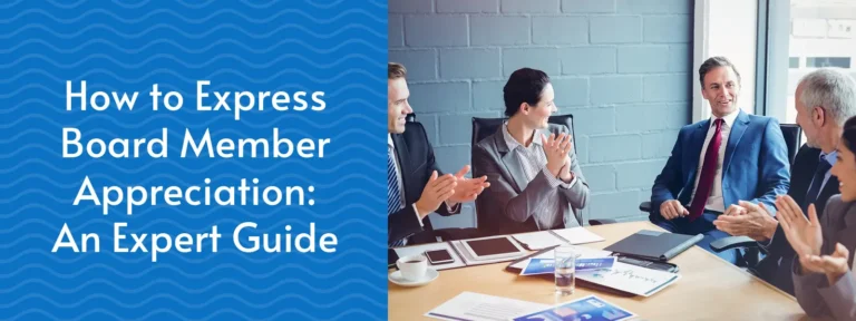 Board Member Appreciation Gifts & Recognition Ideas for Nonprofits
