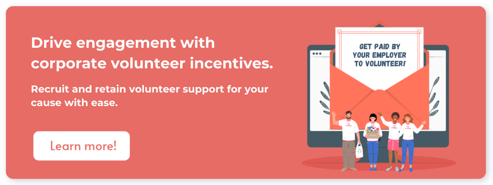 Volunteer retention — eCard Widget Volunteer CTA