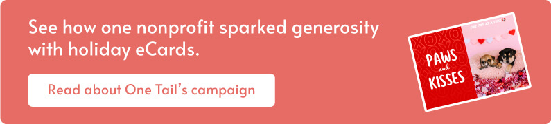 Click here to see an example eCard campaign that you can model your Easter fundraiser after.