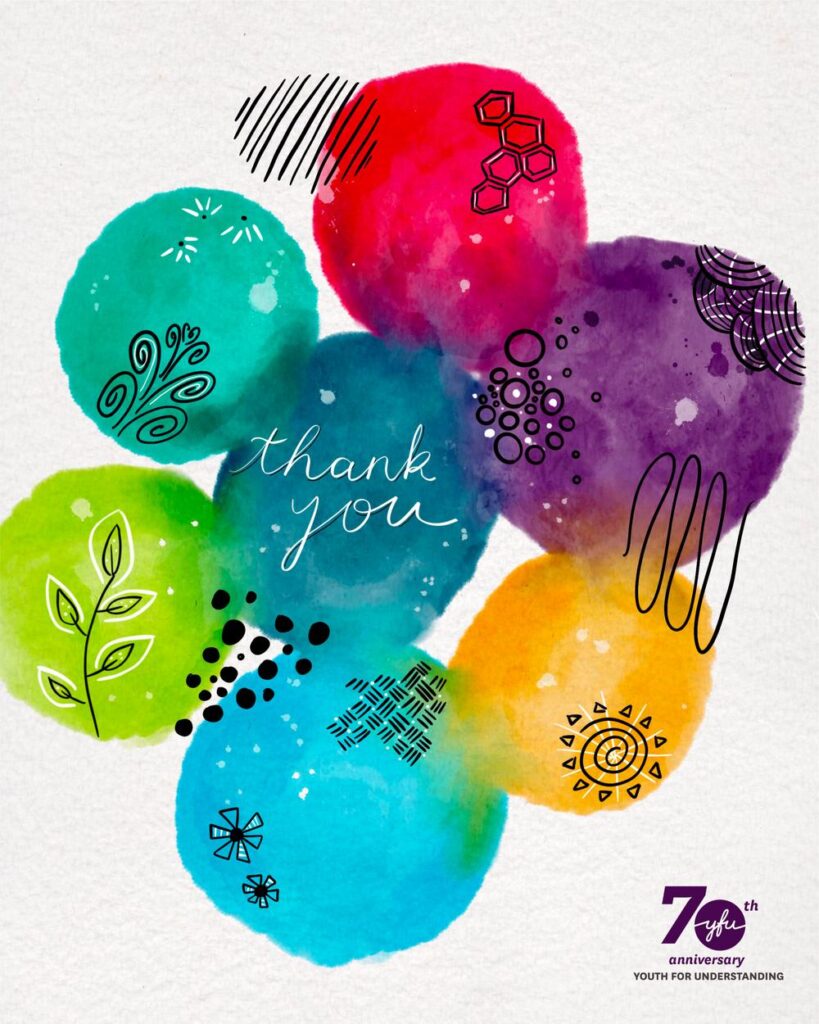 An example thank you eCard.