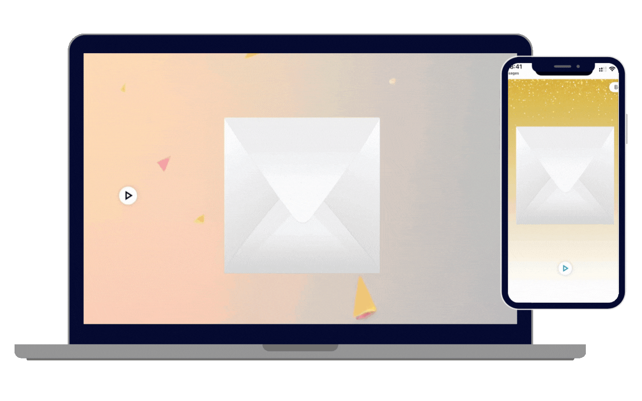 eCardWidget Features