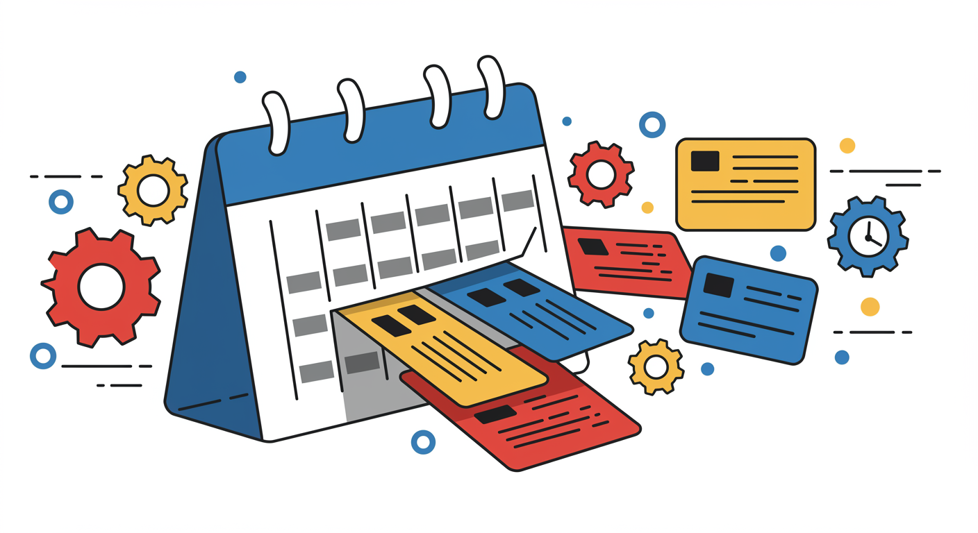 Automated eCards flowing from a calendar
