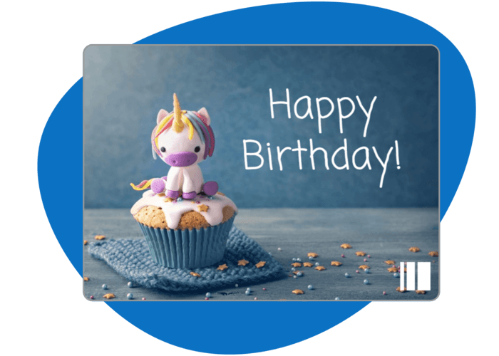 This is an example of a birthday eCard, one of our favorite unique corporate gift ideas for employees and customers.