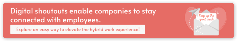 Click here for an easy way to recognize employees and improve your hybrid work culture.